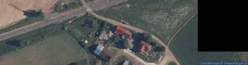 Zdjęcie satelitarne Ciernie ul.