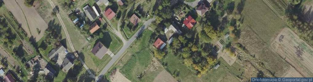 Zdjęcie satelitarne Cieszacin Mały ul.