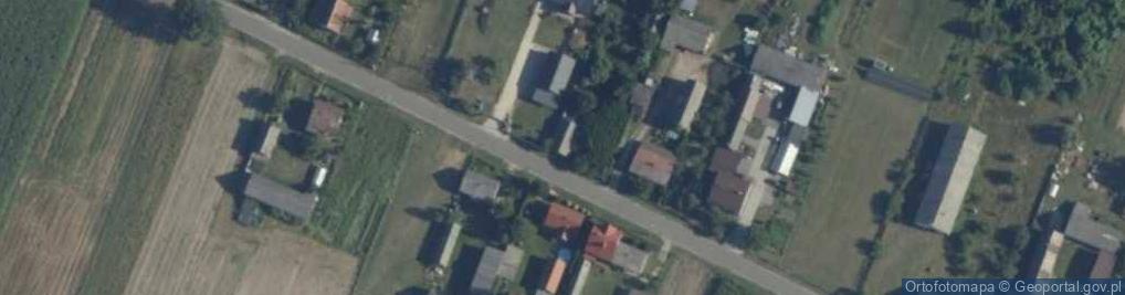 Zdjęcie satelitarne Ciosny ul.