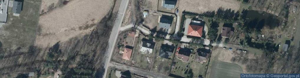 Zdjęcie satelitarne Cisowy Dwór ul.