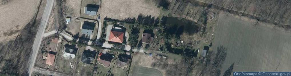 Zdjęcie satelitarne Cisowy Dwór ul.