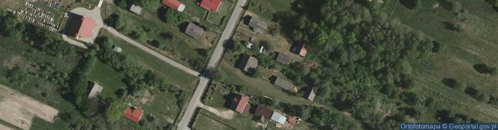 Zdjęcie satelitarne Cisów-Las ul.