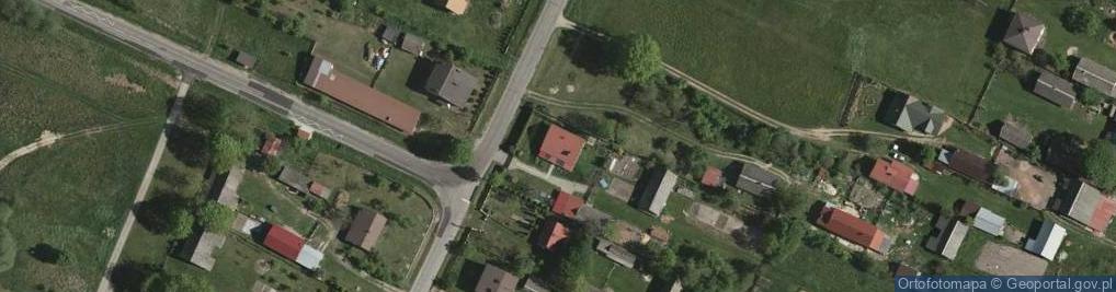 Zdjęcie satelitarne Cisów-Las ul.