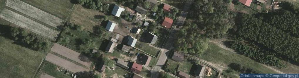 Zdjęcie satelitarne Cisów-Las ul.