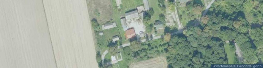Zdjęcie satelitarne Ciszyca-Kolonia ul.