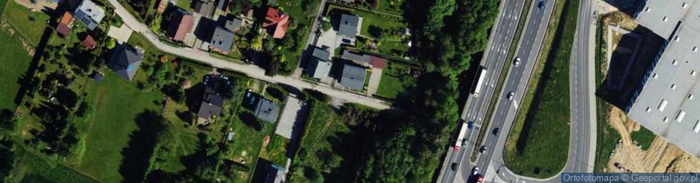 Zdjęcie satelitarne Cicha ul.