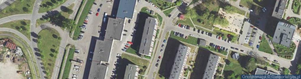 Zdjęcie satelitarne Cieszkowskiego Józefa ul.