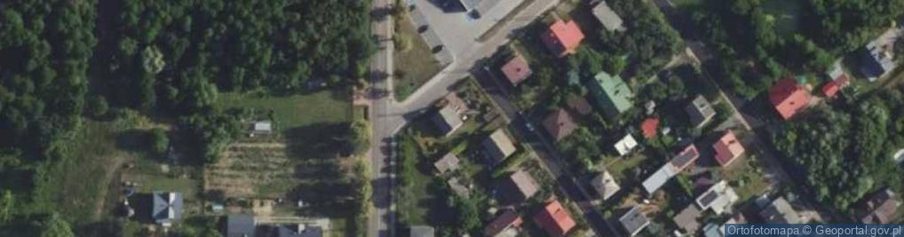 Zdjęcie satelitarne Cicha ul.