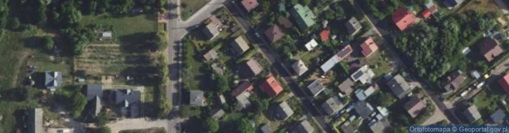 Zdjęcie satelitarne Cicha ul.