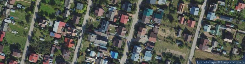 Zdjęcie satelitarne Cisowa ul.