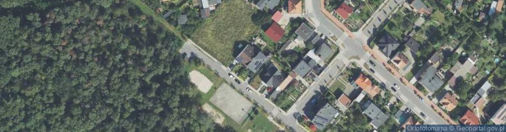 Zdjęcie satelitarne Cicha ul.