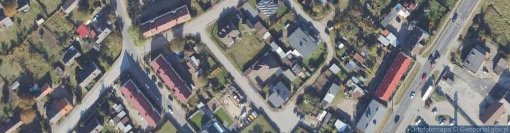 Zdjęcie satelitarne Cicha ul.