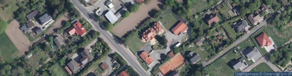 Zdjęcie satelitarne Cieszyńska ul.