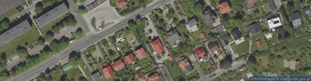Zdjęcie satelitarne Cieplicka ul.
