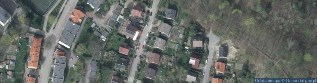 Zdjęcie satelitarne Cisowa ul.