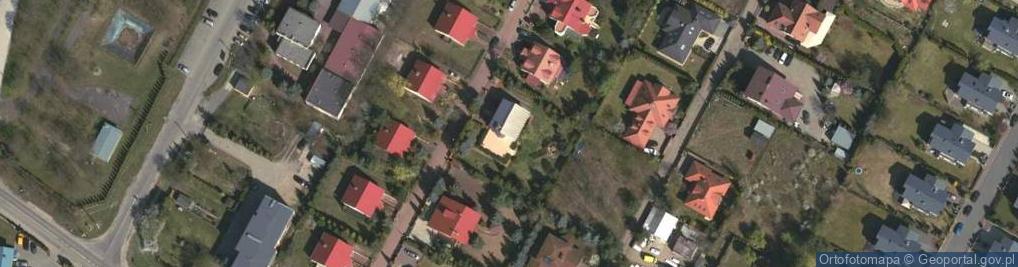 Zdjęcie satelitarne Cienista ul.