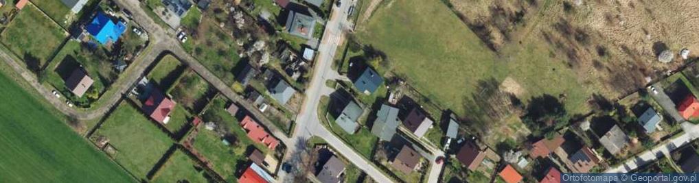 Zdjęcie satelitarne Cicha ul.