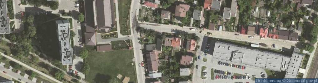 Zdjęcie satelitarne Ciesielska ul.