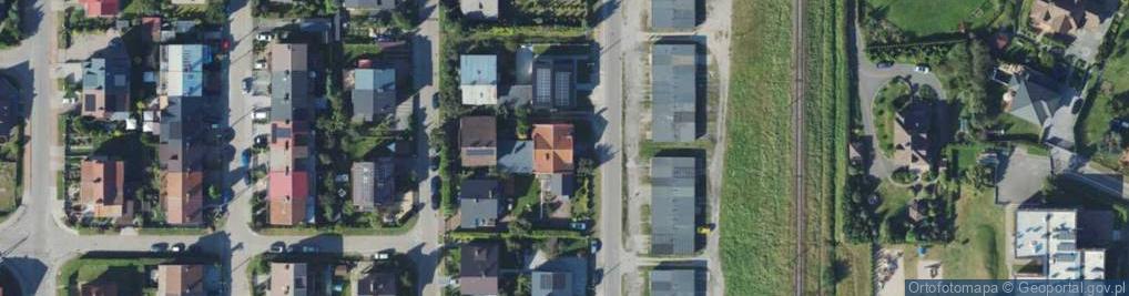 Zdjęcie satelitarne Cisowa ul.
