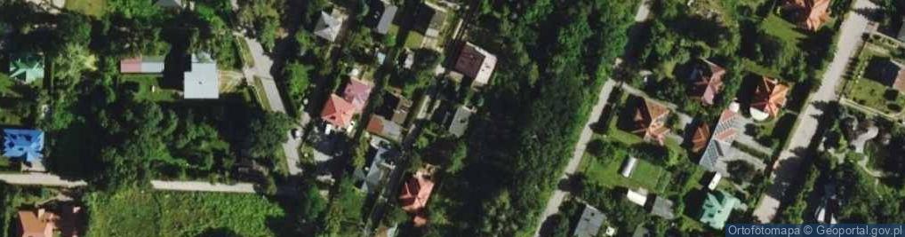 Zdjęcie satelitarne Ciasna ul.