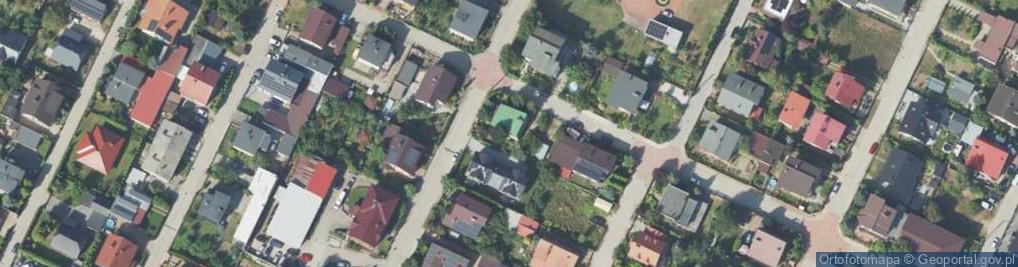 Zdjęcie satelitarne Cisowa ul.
