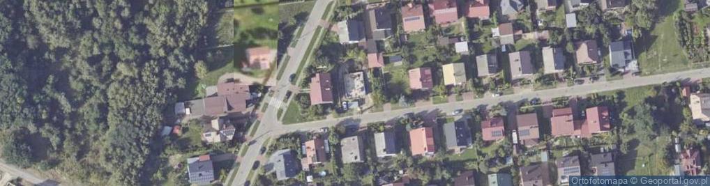 Zdjęcie satelitarne Cisowa ul.