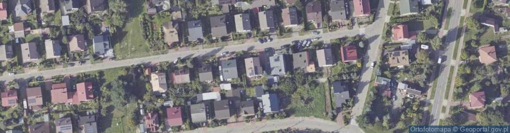 Zdjęcie satelitarne Cisowa ul.