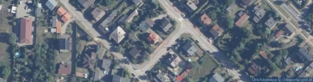 Zdjęcie satelitarne Cicha ul.