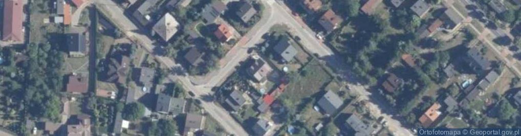 Zdjęcie satelitarne Cicha ul.