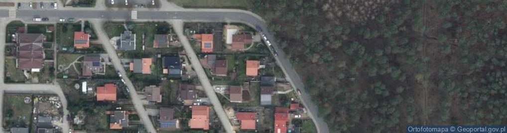 Zdjęcie satelitarne Cisowa ul.