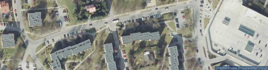 Zdjęcie satelitarne Cieśli Leona ul.