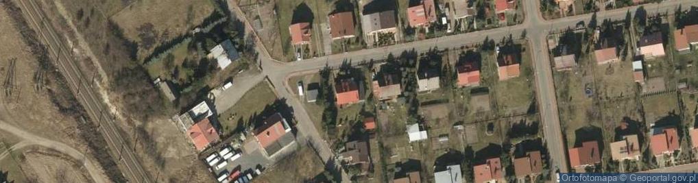 Zdjęcie satelitarne Cisowa ul.