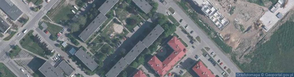 Zdjęcie satelitarne Ciepłownicza ul.