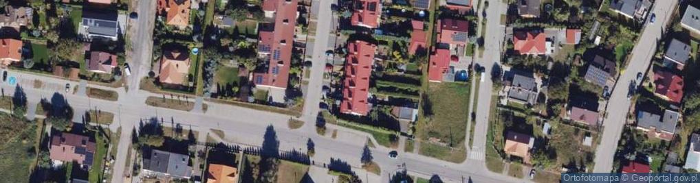 Zdjęcie satelitarne Cicha ul.