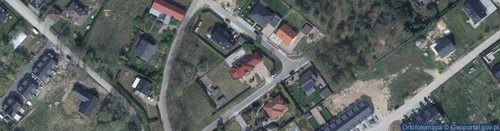Zdjęcie satelitarne Cisowa ul.