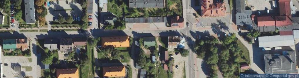 Zdjęcie satelitarne Ciesielska ul.