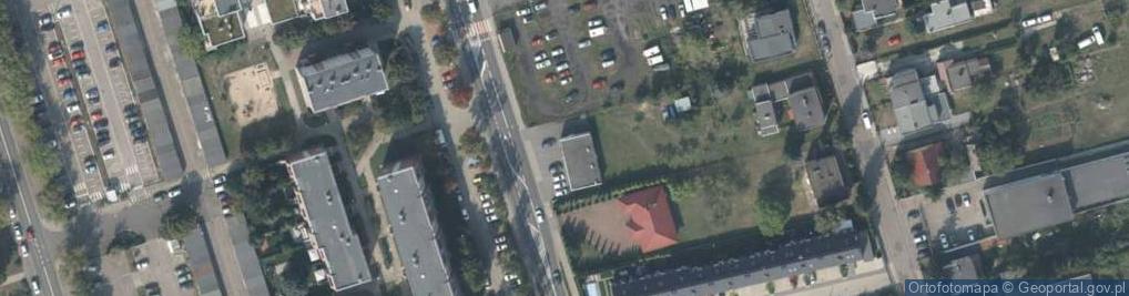 Zdjęcie satelitarne Cieszkowskiego Augusta ul.