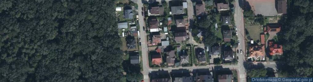 Zdjęcie satelitarne Cicha ul.