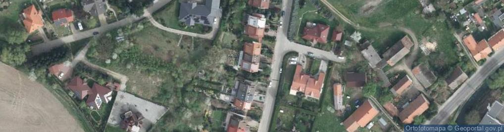 Zdjęcie satelitarne Cicha ul.