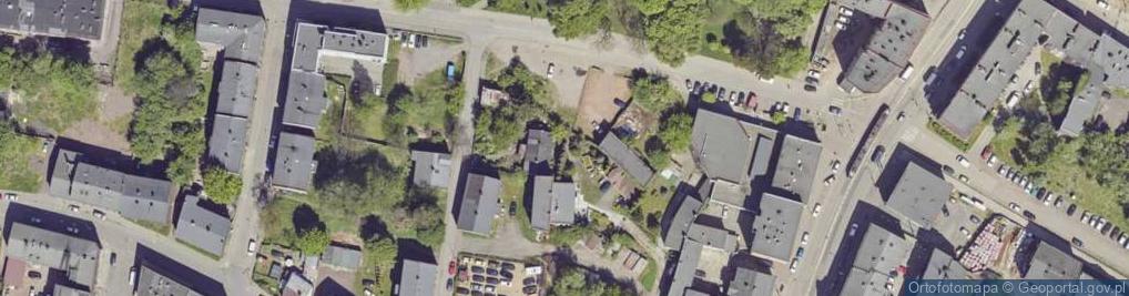 Zdjęcie satelitarne Cicha ul.