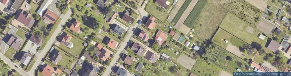 Zdjęcie satelitarne Ciasna ul.