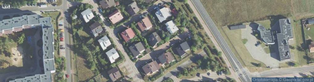 Zdjęcie satelitarne Cisowa ul.