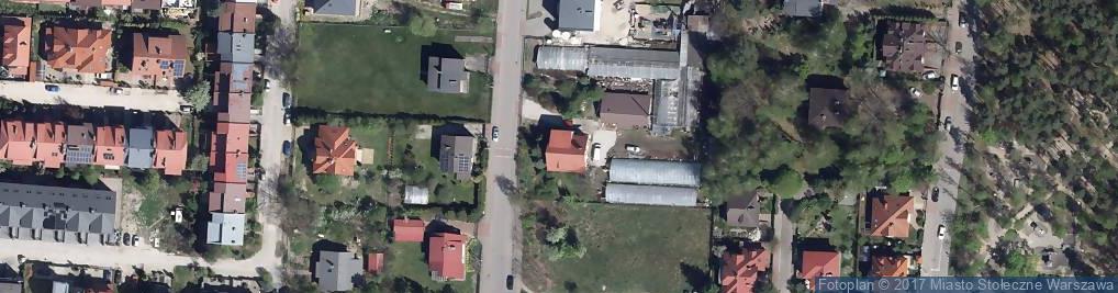 Zdjęcie satelitarne Cieplarniana ul.