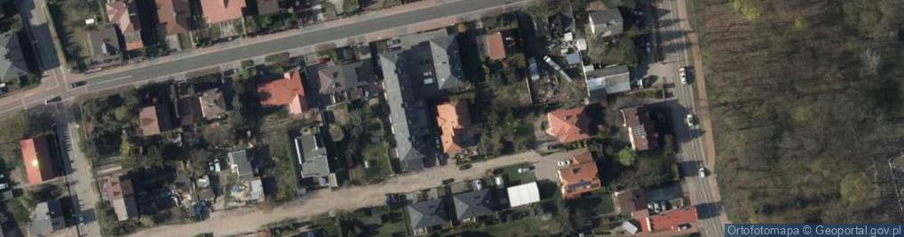 Zdjęcie satelitarne Cicha ul.