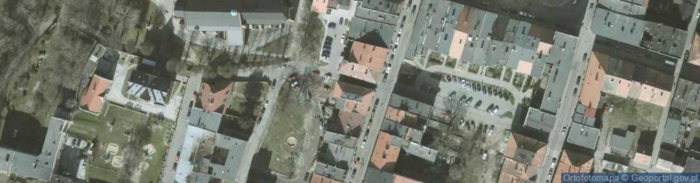 Zdjęcie satelitarne Ciasna ul.