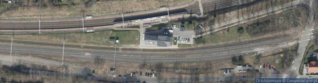 Zdjęcie satelitarne Cienista ul.