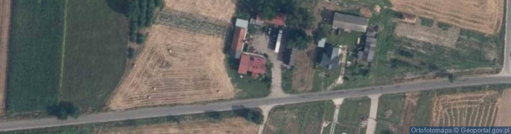 Zdjęcie satelitarne Ćmiszew Rybnowski ul.