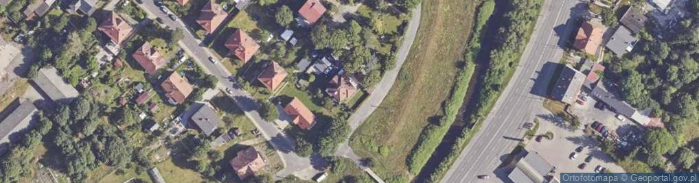 Zdjęcie satelitarne Cmentarna ul.