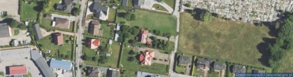 Zdjęcie satelitarne Cmentarna ul.