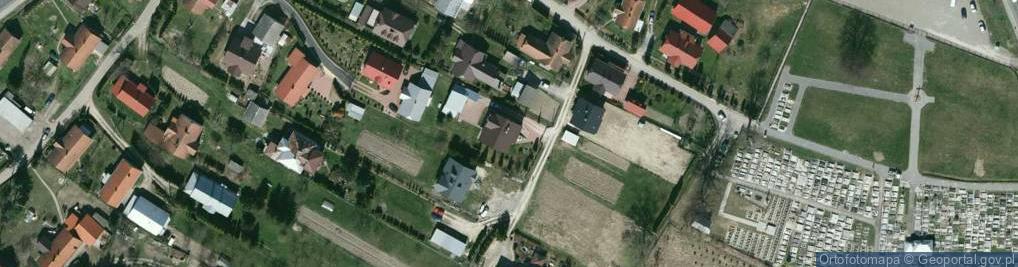 Zdjęcie satelitarne Cmentarna ul.
